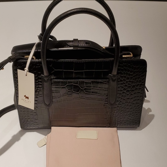Radley London Croc Leather Liverpool Handbag NWT - Picture 10 of 11